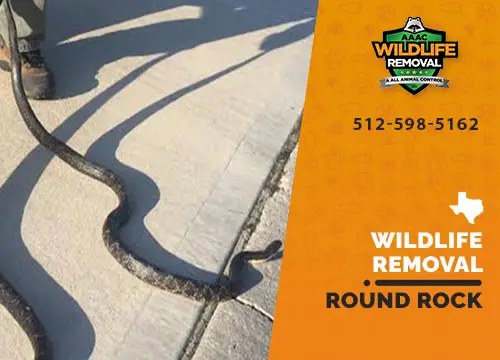 Round Rock Wildlife Removal professional removing pest animal